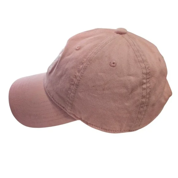 Adidas Originals Trefoil Pink Cotton Adjustable Hat Baseball Cap OSFM - Picture 2 of 6